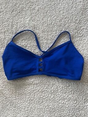 Jolyn Blueberry Blue Tomcat Swim Bikini Top Size D